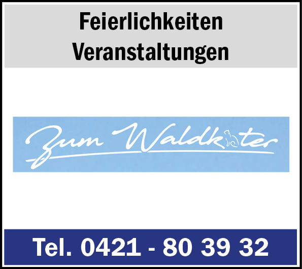 Feierlichkeiten, Veranstaltungen Zum Waldkater
